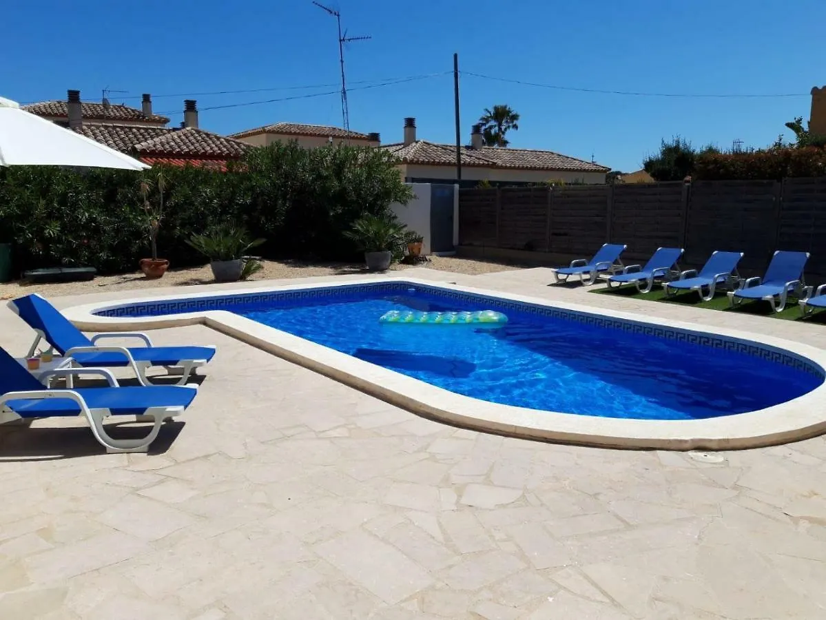 Villa Voor 8 Personen Met Zwembad Calafat Spanyolország
